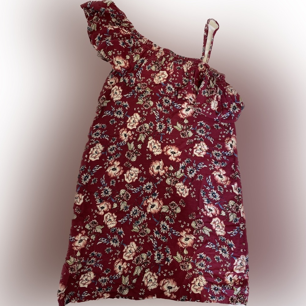 Pink Rose spring floral dress